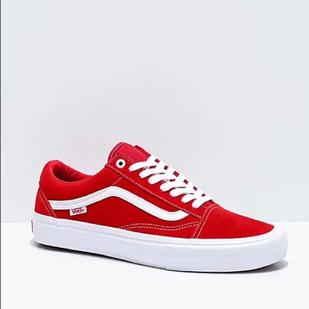 Red Old Skool Vans